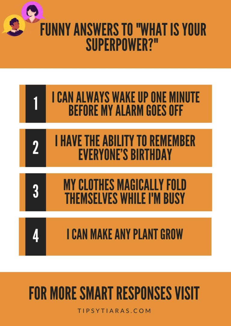 32 Funny Answers To What Is Your Superpower?