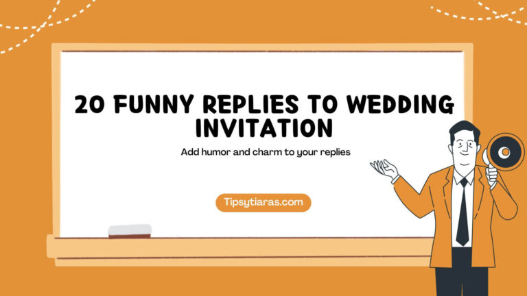 20 Funny Replies To Wedding Invitation