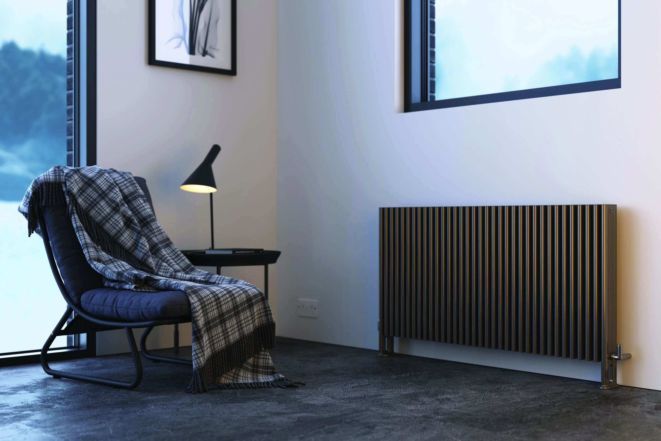 Column TheFronze 600mmH andfeet Heating Solutions for Small Spaces: Compact and Vertical Radiators