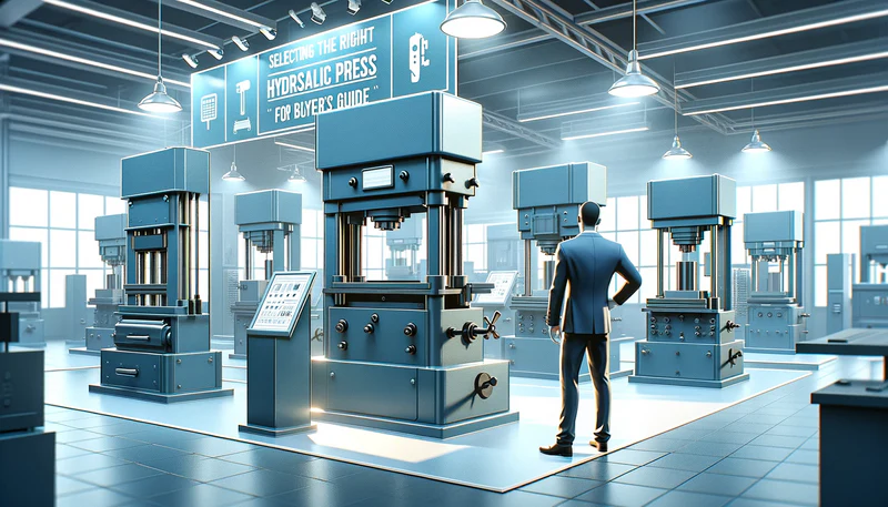 What Are the Selecting Factors for Hydraulic Press Machines Best Suited for One’s Workshop?