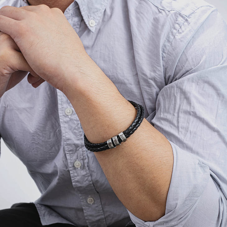 mens bracelet How to Make Christmas Extra Special with Engraved Bracelets For Men