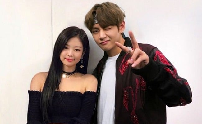 Jennie and Taehyung