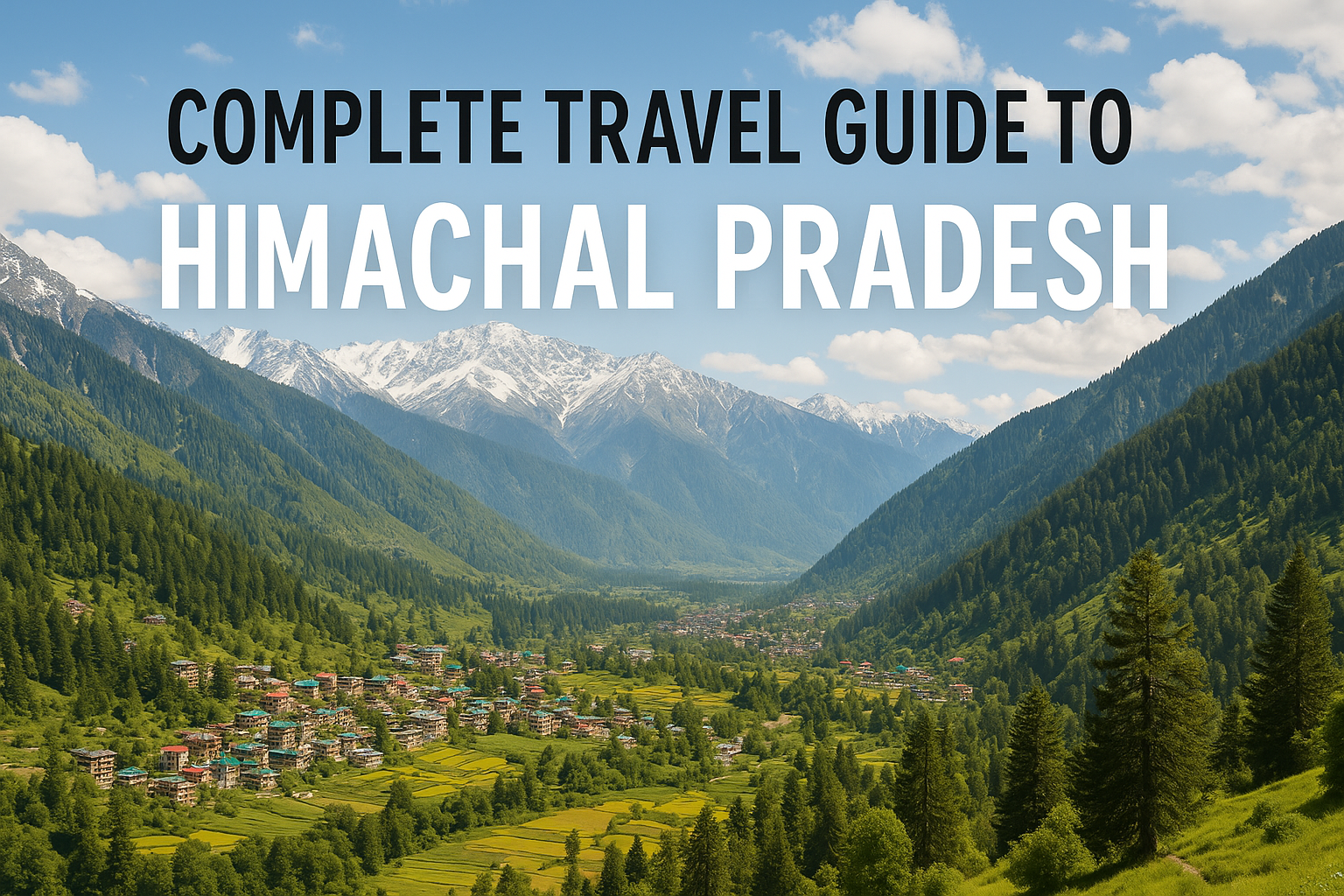 Complete Travel Guide to Himachal Pradesh 1 Bloig 2 Image Complete Travel Guide to Himachal Pradesh