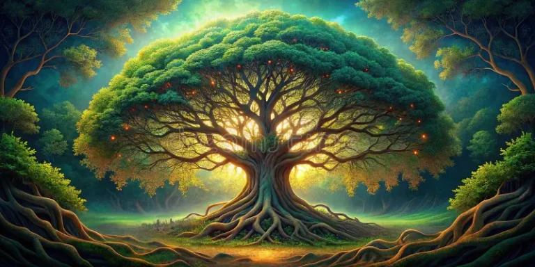 k symmetrical tree life intricate ethereal representation natures sacred geometry rooted balance breathtaking 364371174 Rooted in Balance: Blending Art and Science for Thriving Trees