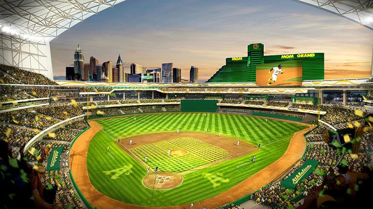 Coliseum GSVA News Oakland Athletics first designs for Vegas ballpark 2 Private Paradises: An Inside Baseball View Of The Most Exclusive Stadium Spaces
