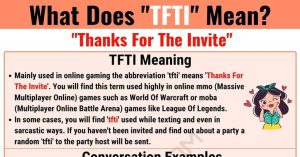 TFTI Meaning: Decoding the Popular Texting Slang 2 TFTI Meaning
