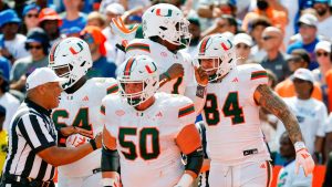 Miami Hurricanes Football vs Florida Gators Football Match Player Stats