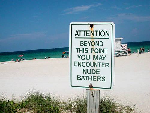 Nude Beach in Florida