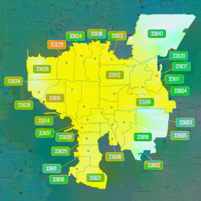 Zip Code for Florida Tampa