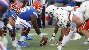 Miami Hurricanes Football vs Florida Gators Football Match Player Stats