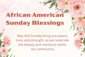 African American Sunday Blessings Images