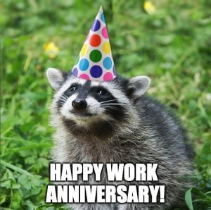 Happy Work Anniversary Funny
