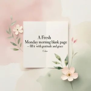 Monday Morning African American Monday Blessings