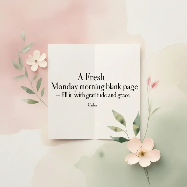 Monday Morning African American Monday Blessings
