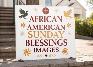 African American Sunday Blessings Images