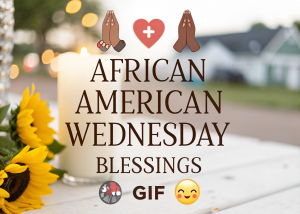 African American Wednesday Blessings GIF