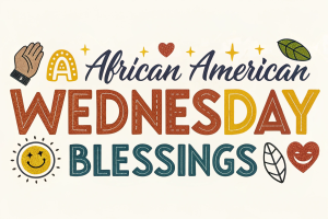 African American Wednesday Blessings GIF