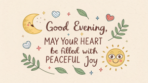 Evening Blessings: Inspirational Quotes and Prayers for a Peaceful Night 5 Evening Blessings