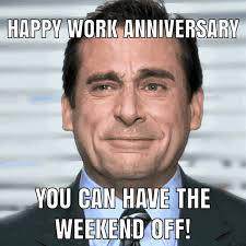 Happy Work Anniversary Meme: Spreading Joy in Workplace Celebrations 2 Happy Work Anniversary Meme