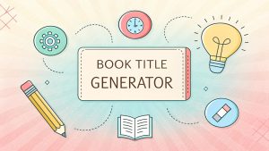 Book Title Generator