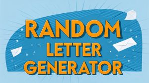 Random Letter Generator: Ultimate Tool to Generate Random Letters for Games, Education, and Passwords in 2025 4 Random Letter Generator