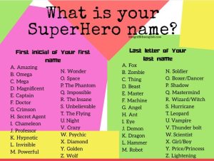 Superhero Name Generator