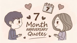 7 Month Anniversary Quotes