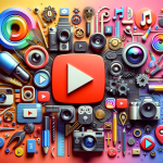 DALL·E 2023 12 10 20.21.58 A creative and visually appealing featured image for a blog about video thumbnails for various social platforms like YouTube Instagram and TikTok s Maximize Engagement with Powerful Thumbnails for Your Channel
