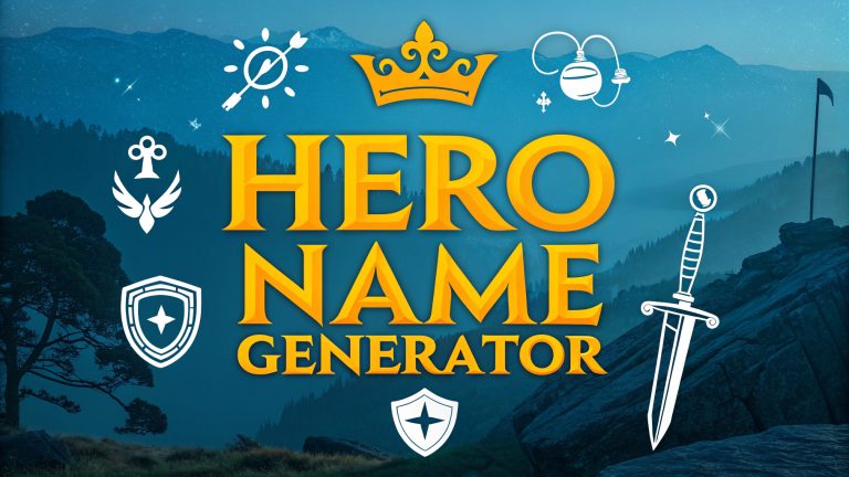 Hero Name Generator 2 Hero Name Generator: Unleash Legendary Aliases for Epic Adventures in 2025