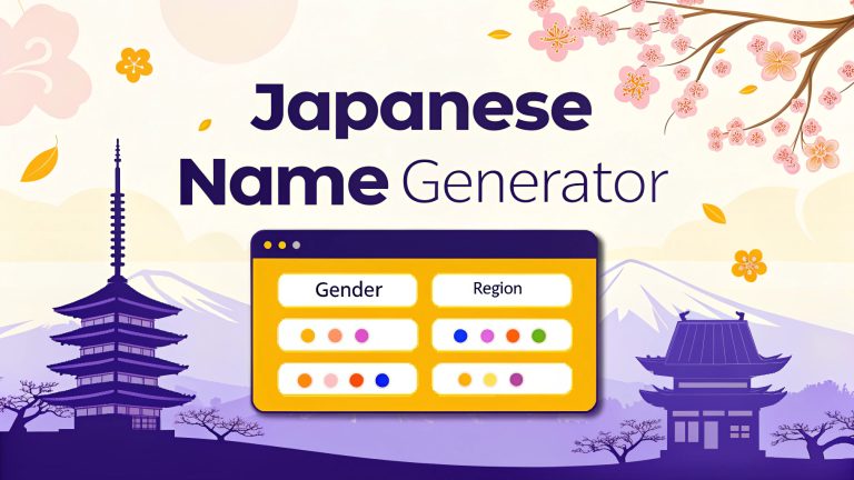 Japanese Name Generator
