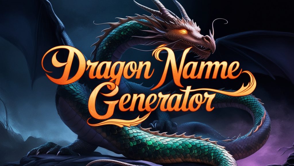 Dragon Name Generator: Crafting Epic Names For Legendary Creatures