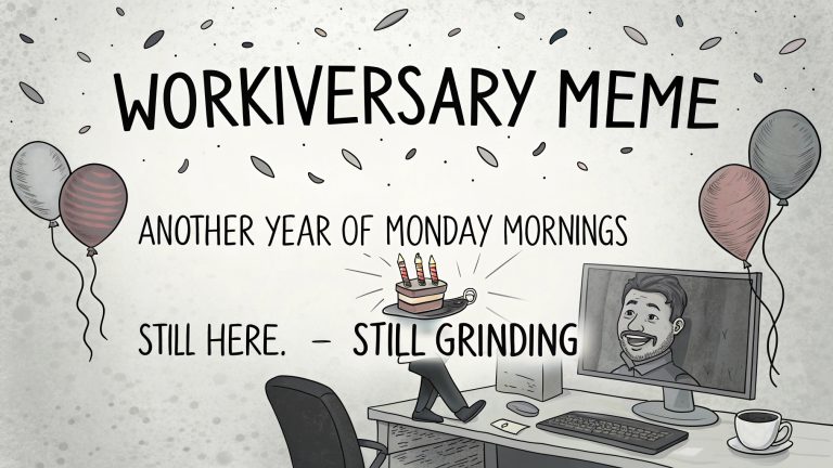 Workiversary Meme