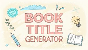 Book Title Generator