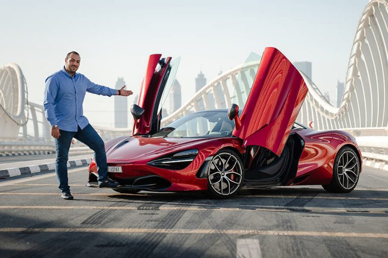mclaren 720s spider for rent in dubai cover with boss What Documents Are Required To Rent A Luxury Or Exotic Car?