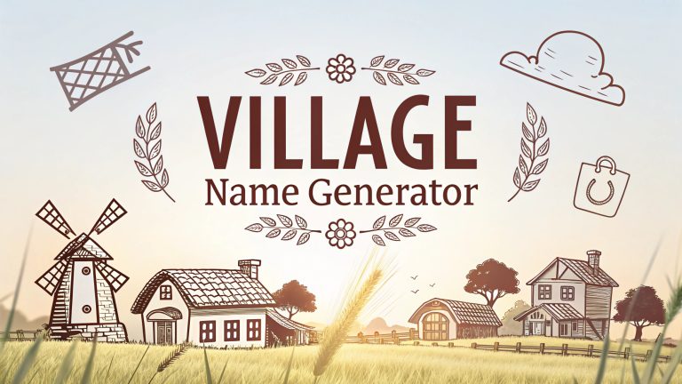 Village Name Generator