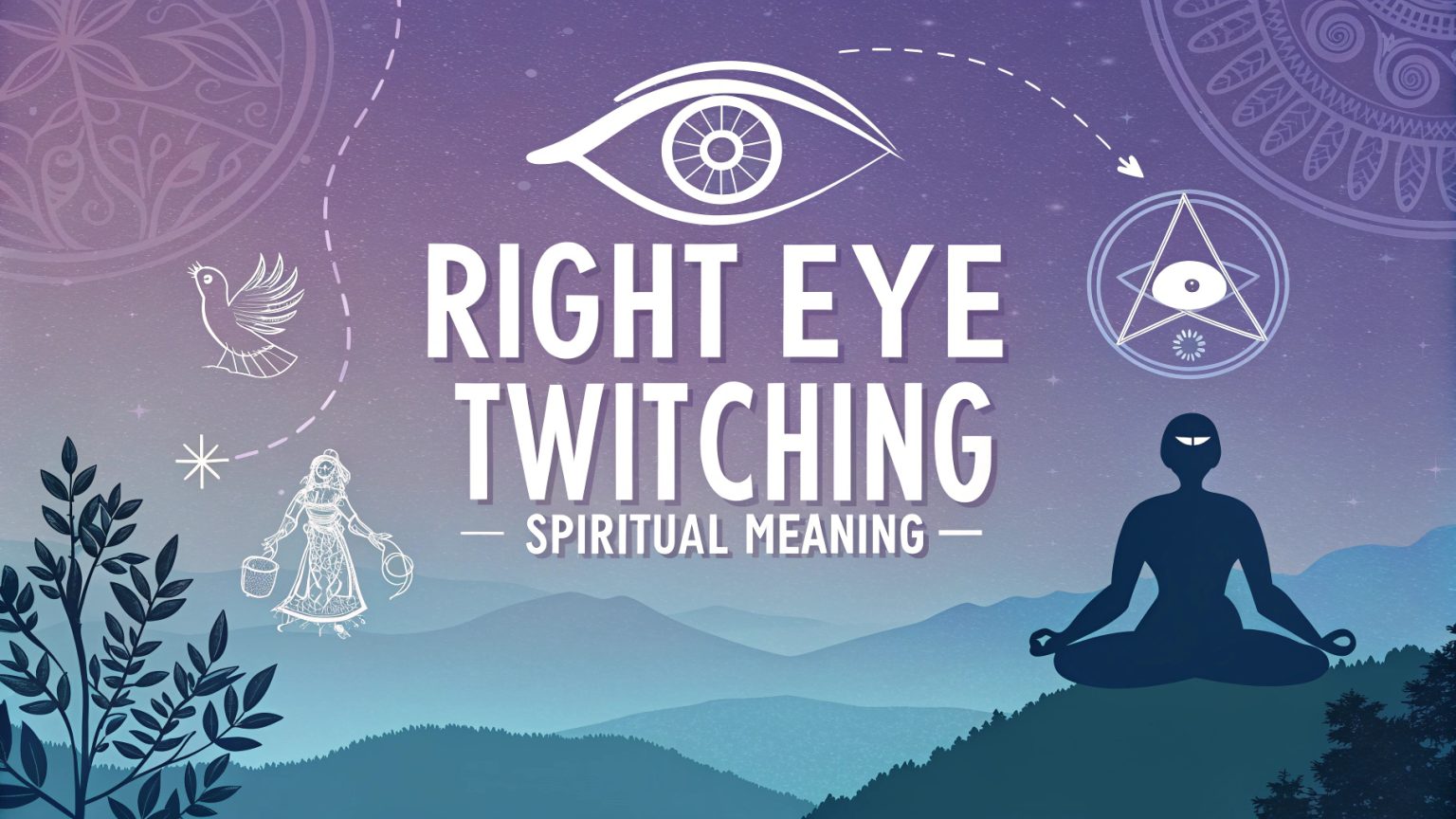 Your Right Eye Twitching Meets The Spiritunlock Its Hidden Spiritual Meaning