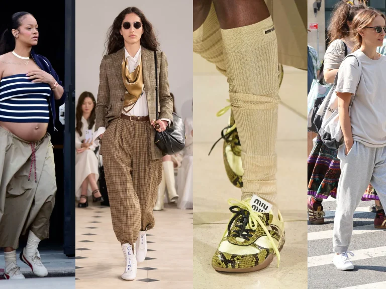 HoldingSneakersTrend Popular Sneaker Options for Fashion-Forward Individuals