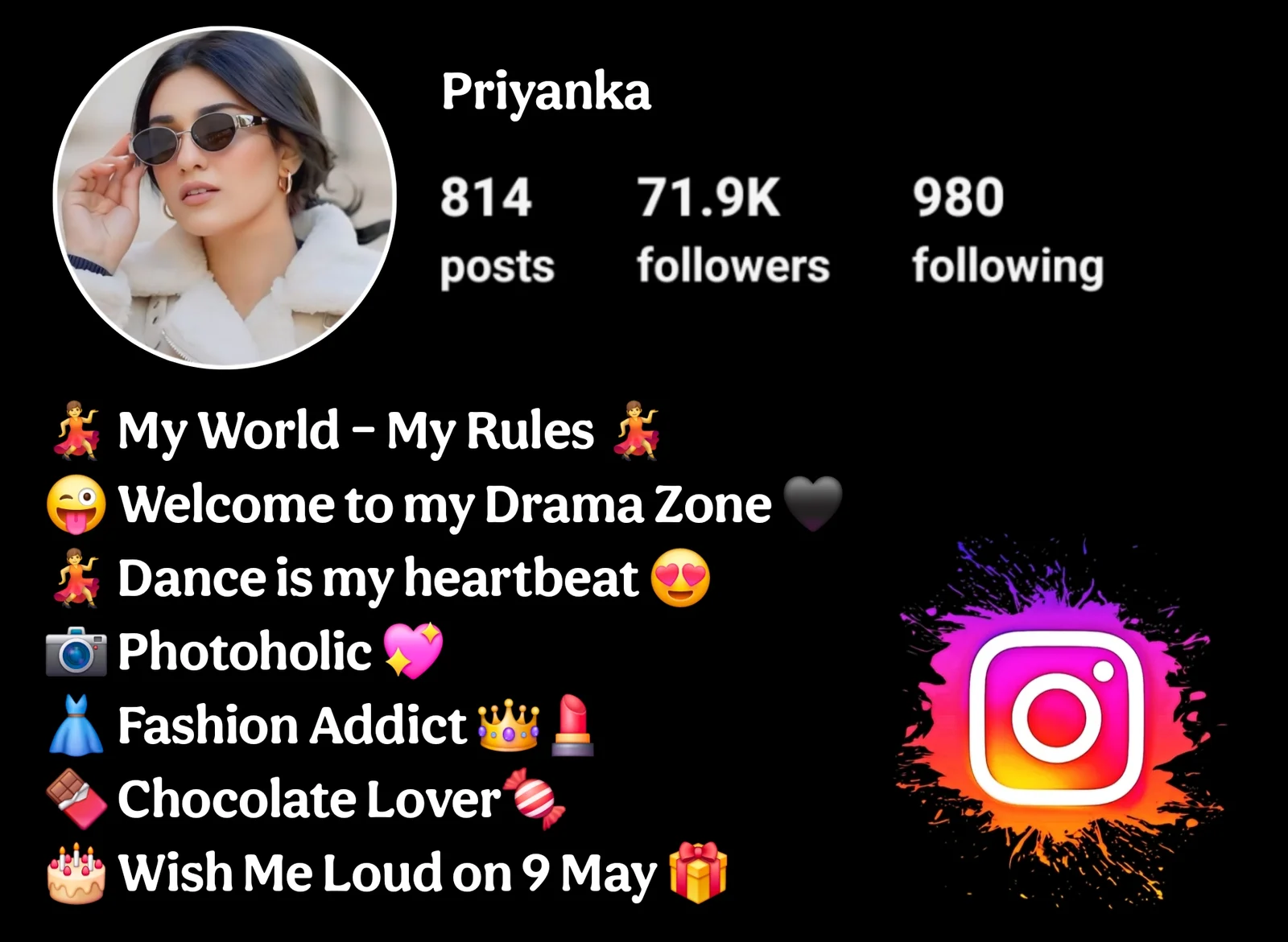 Instagram Bio for Girls Stylish
