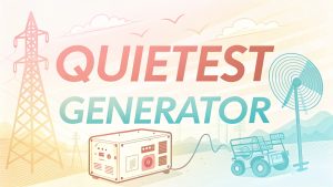 Quietest Generator Quietest Generator: Silent Revolution Powering Your Peaceful Pursuits in 2025