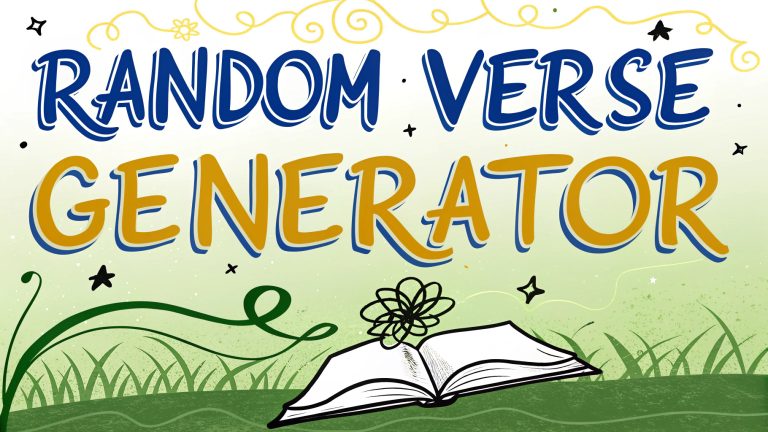 Random Verse Generator