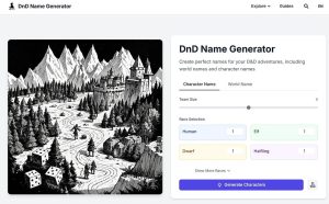 Name Generator for D&D