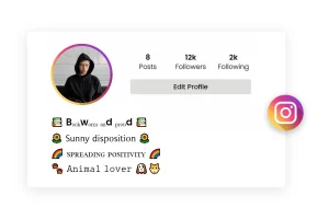 Bio for Instagram for Girl in Stylish Font