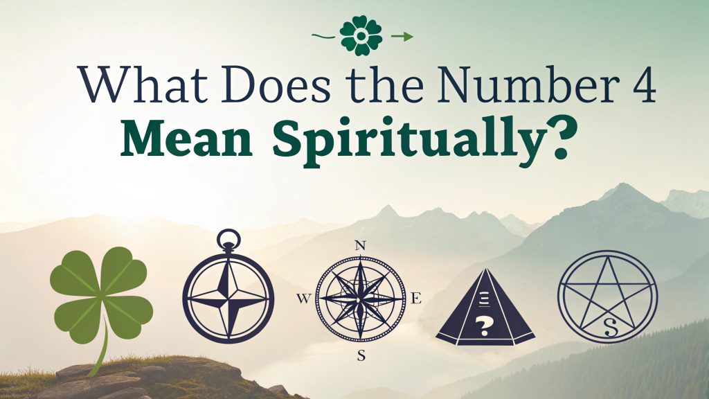 What Does The Number 4 Mean Spiritually: Unlocking Its Powerful