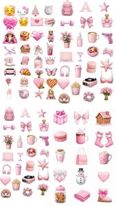 Cute Pink Emojis 1 Cute Pink Emojis: Sparkling Up Your Chats with Adorable Vibes in 2025