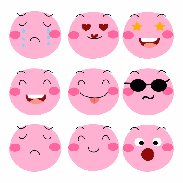 Cute Pink Emojisj Cute Pink Emojis: Sparkling Up Your Chats with Adorable Vibes in 2025