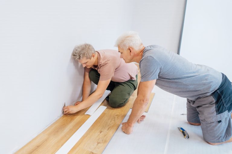 What to Know Before Installing Vinyl Flooring for Dance Spaces 5 installing new flooring scaled 1 What to Know Before Installing Vinyl Flooring for Dance Spaces