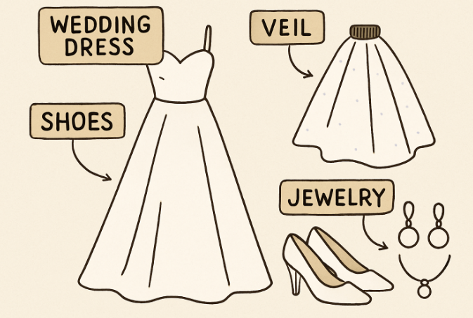 Screenshot 679 Essential Components of a Bride's Wedding Day Attire