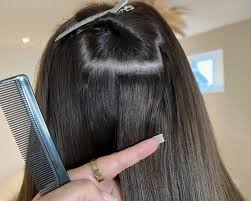images Seamless Hair Solution with Invisible Tape-In Extensions
