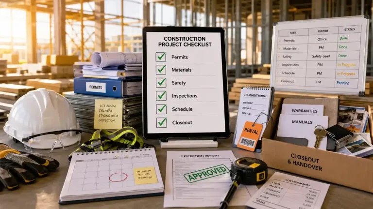 Why You Need a Construction Project Checklist Commercial Property Perimeter Planning: A Practical Checklist For Safer Site Access