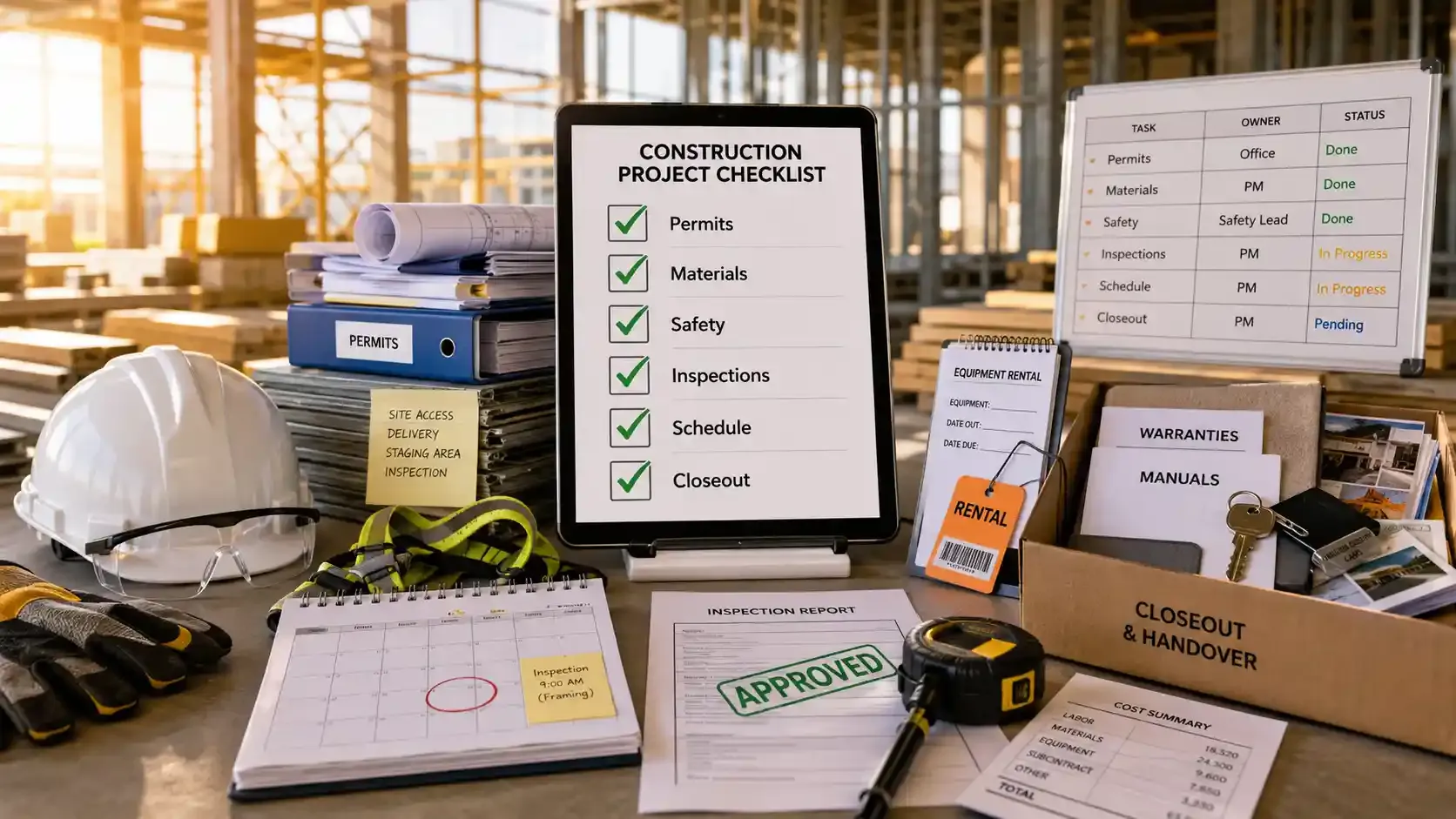 Why You Need a Construction Project Checklist Commercial Property Perimeter Planning: A Practical Checklist For Safer Site Access